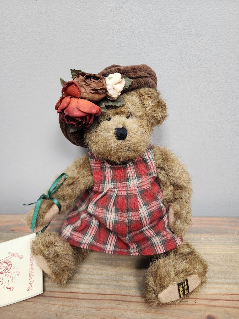 Vintage Boyds Bears LIZZIE WISHKABIBBLE -Special Event Pc #50002 w/ Signed Tag